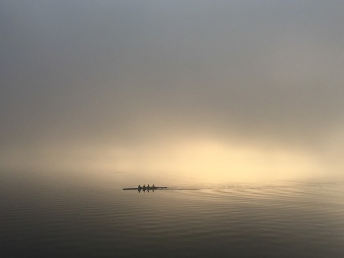 Landscape (“Foggy September Morning on Cayuga”)