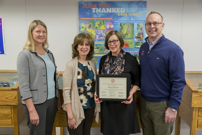 Laura Harrington, Mary Opperman, Cheryl Gombas and Craig Wiggers