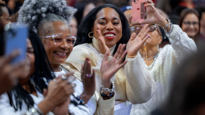 More than 2,500 family and friends watched the Class of 2024’s December graduates receive their degrees.
