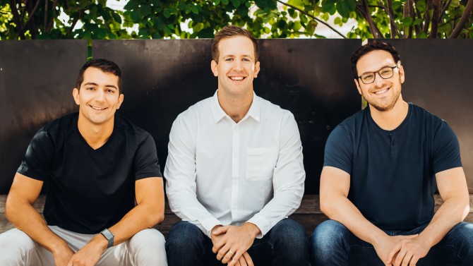 three men